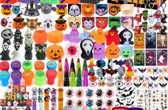 PLOUGVI 702PCS Halloween Party Favors Supplies