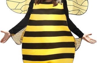 Women 4pcs Bee Halloween Cospaly Party Funny Animal Bee