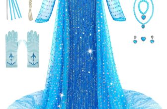 Aoiviss Princess Dresses for Girls Luxury Sequin