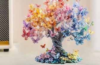 Butterfly Tree of Life Acrylic Desktop Decoration,