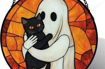 Stained Glass Window Hanging - Halloween Decorations