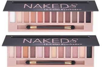 BestLand 2 Pack 12 Colors Makeup Nude Colors Eyeshadow