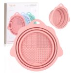 Foldable Silicone Makeup Brush Cleaner Bowl - Etercycle