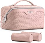 BOYATU Travel Makeup Bag Cosmetic Bags for Women: Large
