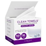 CLEAN SKIN CLUB Healthy Aging Clean Towels® XL, Smooths