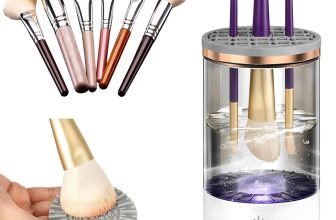 Electric Makeup Brush Cleaner - Portable Compact Design