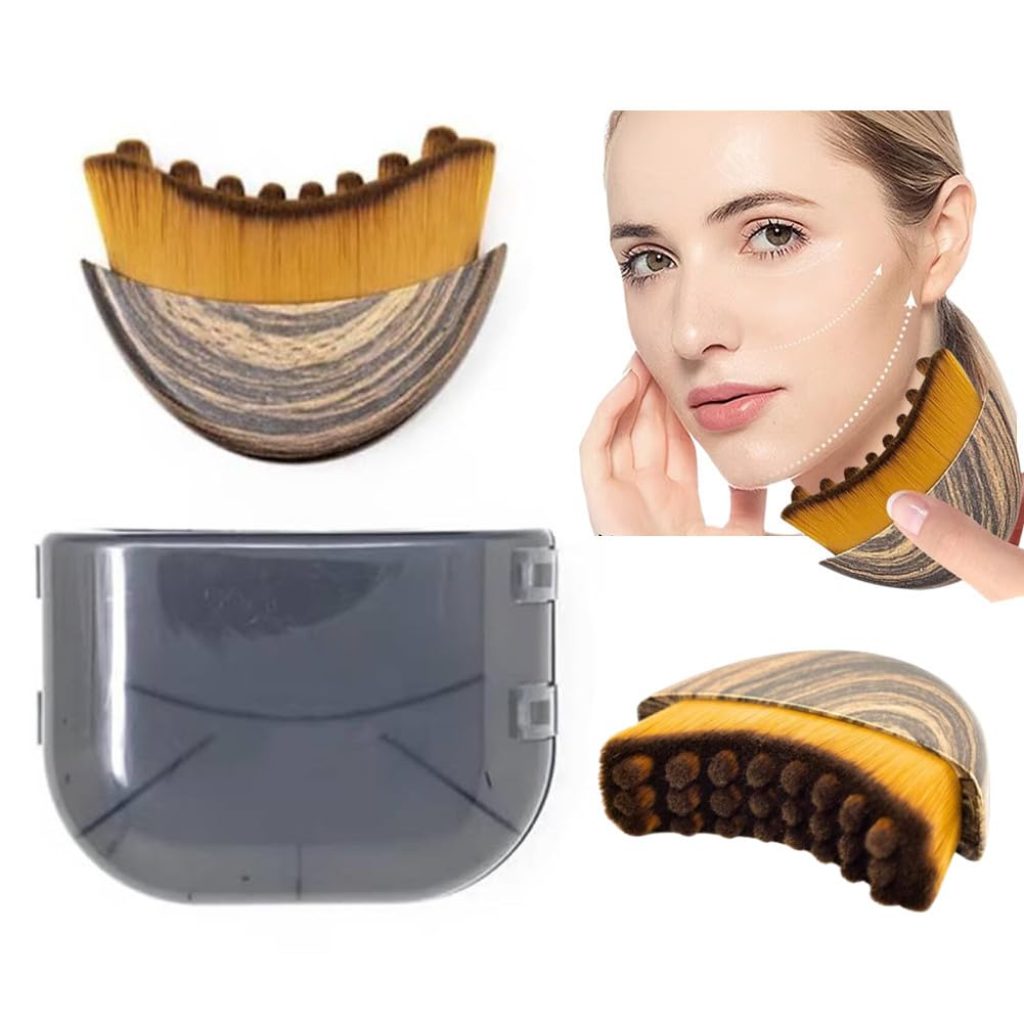 1/2 PCS Lymphatic Contour Face Brush for Sculpting –