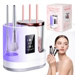 Electric Makeup Brush Cleaner Machine with Automatic