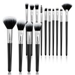 Makeup Brush Set, Premium Synthetic 14 Pcs Makeup Brush