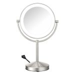 Conair Lighted Makeup Mirror, Double-Sided LED Vanity