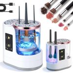 3-in-1 Electric Makeup Brush Cleaner Machine With