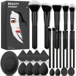 Koccido Makeup Brushes 26 Pcs Makeup Kit,Foundation