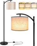 ROTTOGOON Floor Lamp for Living Room with 3 Color