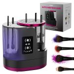 3 IN 1 Electric Makeup Brush Cleaner,Automatic Makeup