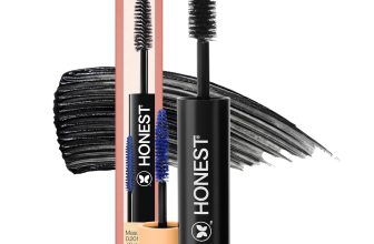 Honest Beauty 2-in-1 Extreme Volume Clean Mascara, Bold