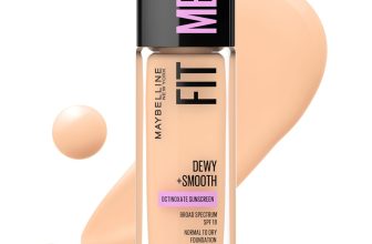 Maybelline Fit Me Dewy + Smooth Liquid Foundation