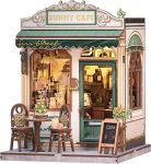 CUTEBEE Book Nook Kit - DIY Miniature House Dollhouse