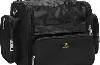 Makeup Brush Bag, Clear Makeup Brush Holder with Lid,