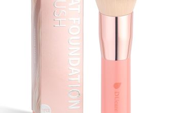 DUcare Foundation Brush for Liquid Makeup,Flat Top