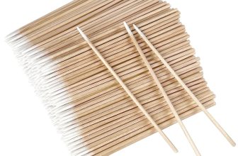 Eyxformula 600 Pcs Microblading Cotton Swabs, 4 Inch