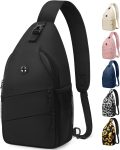 Pritent Crossbody Bags for Women Men Trendy Sling Bag