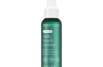 EcoTools Daily Makeup Brush Cleanser Spray, Quick