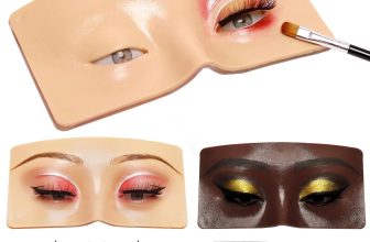 3D Eye Makeup Practice Board - Reusable Silicone Face