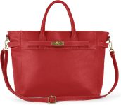 Italian Genuine Calf Leather Handbag for Women with