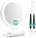 B Beauty Planet Magnifying Mirror with Light 30X,
