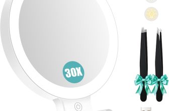 B Beauty Planet Magnifying Mirror with Light 30X,