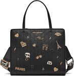 KARL LAGERFELD Women's Maybelle Pins Satchel