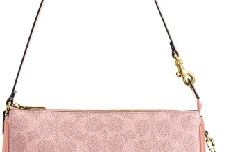 COACH Women's Natural Grain Leather Plaza Bag