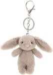 Miokkley Cute Bunny Plush Keychain for Backpack, 3.5"