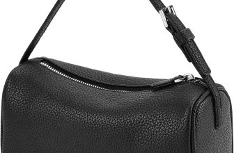 Crossbody Bag for Women Trendy PU Leather Small Barrel