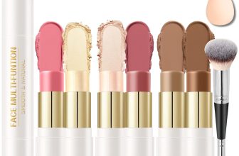 IONSGAKO 6 Colors Cream Contour Stick Makeup Kit,