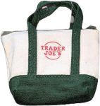 Trader Joes Micro Tote with Reusable Grocery Shopping