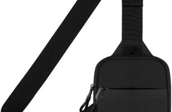 Simptech Mini Crossbody Sling Bag Chest Bag Dual Pocket