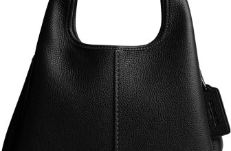 COACH Women's Polished Pebble Leather Lana Shoulder Bag