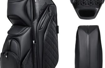 ASK ECHO Soundless Cart Golf Bag with 15 Way Full