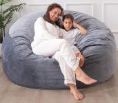 WhatsBedding 3 ft Bean Bag Chair for Adults/Kids，Large