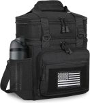 GLENKEY Tactical Lunch Box Cooler Bag - Expandable