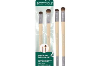 EcoTools Enhancing Eye Brush Set, Makeup Brushes For