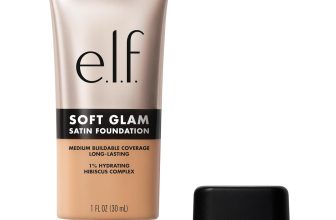 e.l.f. Soft Glam Foundation, Medium Coverage,