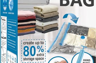 Cozy Essential Vacuum Storage Bags, 80% Compression