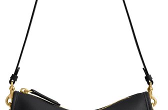 COACH Women's Natural Grain Leather Waverly Bag