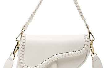 PURFANREE Women Trendy Saddle Shoulder Bag Clutch Purse