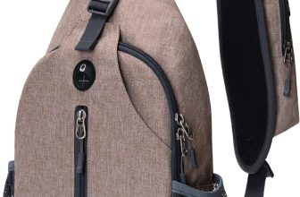 WATERFLY Crossbody Sling Backpack Sling Bag Travel