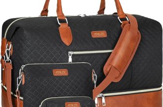 Weekender Bag for Women, Travel Duffel Bag Carry On