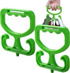 2-Pack Grocery Bag Carrier Handle – Heavy Duty Plastic