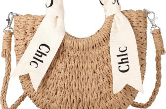 Straw Bag - Cute Woven Straw Purse, Beach Bags for